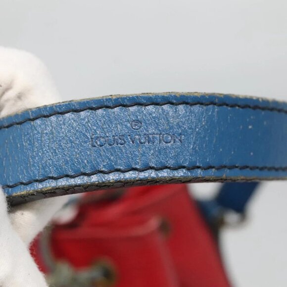 LOUIS VUITTON Epi Noe Shoulder Bag Bicolor Red Blue - Picture 11 of 16